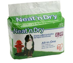 IRIS Neat n Dry Floor Protection and Training Pads for Puppies and Dogs 20ct XLarge