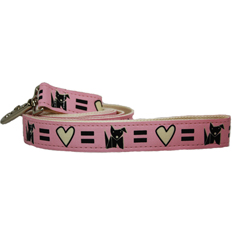 Wagging Green Love Dog Bamboo Leash