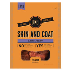 Bixbi Skin and Coat Lamb Jerky Treats