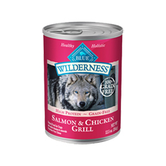 Blue Buffalo Wilderness Salmon and Chicken Grill Cans