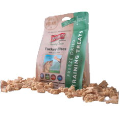 Bravo Freeze Dried Turkey Bites Training Treats