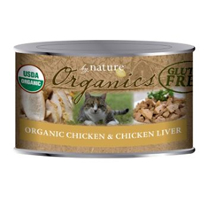 By Nature Organic Chicken and Chicken Liver Cat Cans