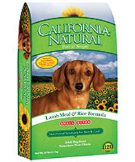 California Natural Lamb Meal and Rice Adult Dry Dog Food Small Bites