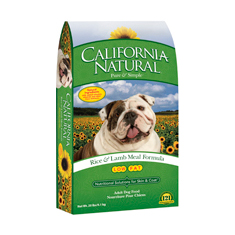 California Natural Low Fat Rice and Lamb Meal Adult Dry Dog Food 