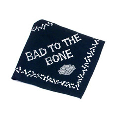 Coastal Harley Davidson Bad To The Bone Bandanna