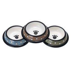 Crazy Paws Plastic Bowls