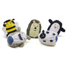 Hard Boiled Softies Dog Toy