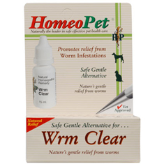 HomeoPet Wrm Clear