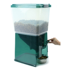 IRIS 20 Pound Food Dispenser with Storage FD1000