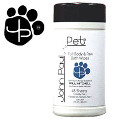John Paul Pet Full Body Paw Wipes