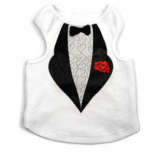 Monkey Daze Tuxedo Tank