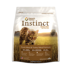 Natures Variety Instinct Duck and Turkey Dry Cat Food