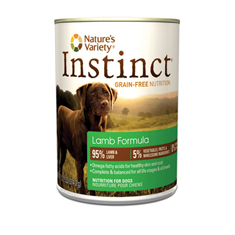 Natures Variety Instinct Lamb Formula 