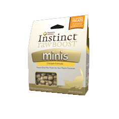 Natures Variety Instinct Raw Boost Chicken Minis Cat Treats