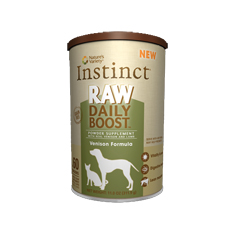 Natures Variety Instinct Raw Daily Boost Venison Formula