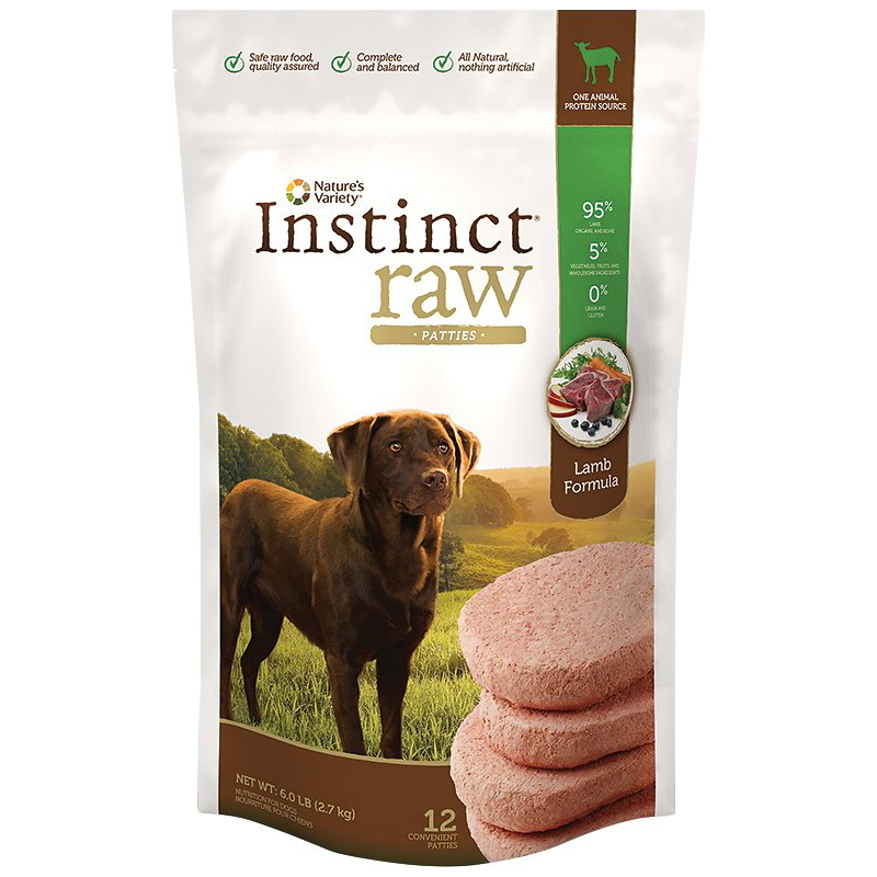 Natures Variety Instinct Raw Lamb Formula