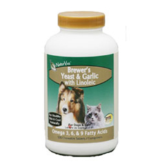 Naturvet Brewers Yeast and Garlic with Linoleic