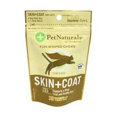 Pet Naturals of Vermont Skin and Coat Cat Chews