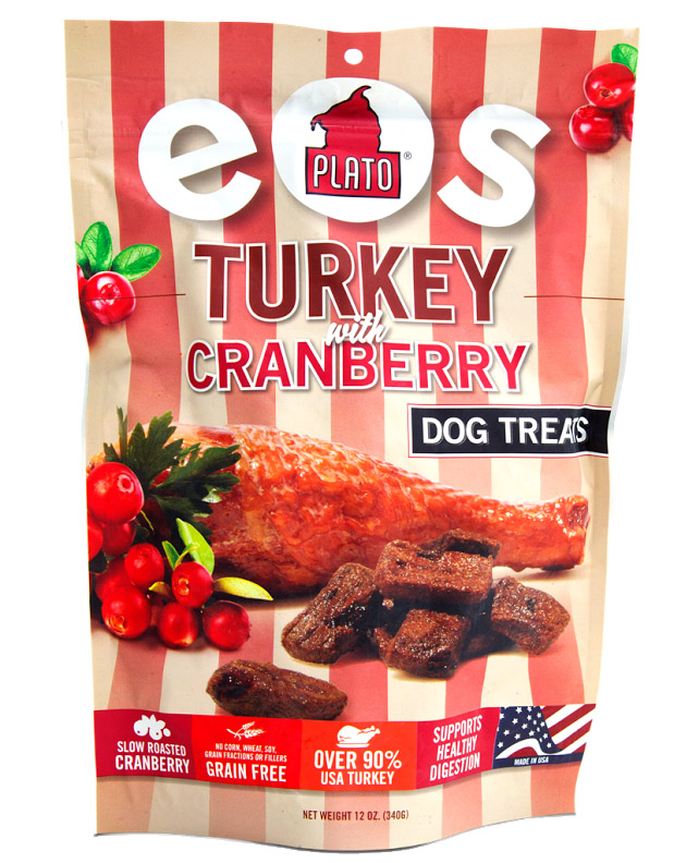 Plato EOS Turkey with Cranberry Dog Treats