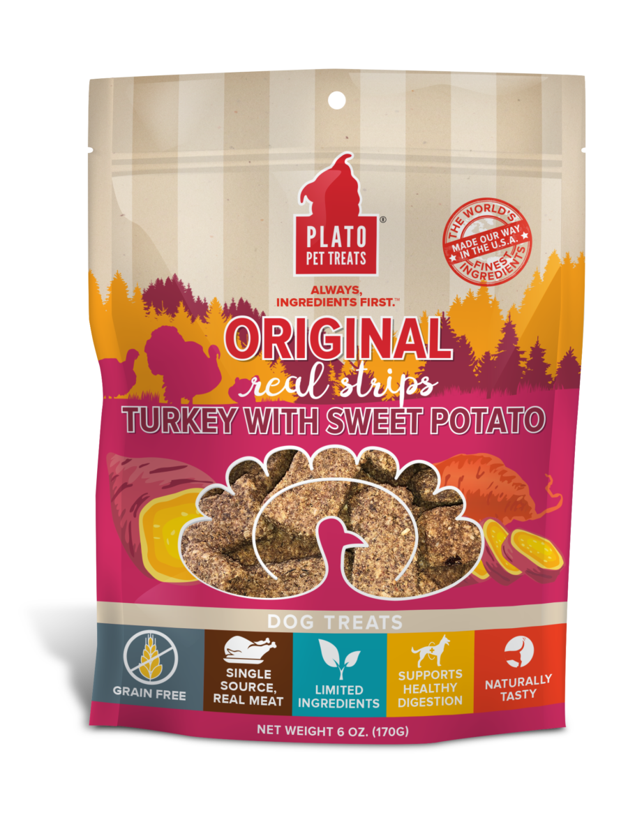 Plato EOS Turkey with Sweet Potato Dog Treats