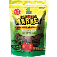 Plato Pet Treats Farmers Market Chicken and Vegetable Strips