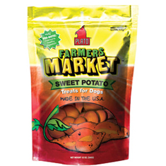 Plato Pet Treats Farmers Market Sweet Potato Strips