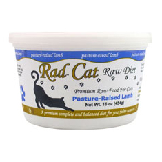 Rad Cat Raw Pasture Raised Lamb Cat Food