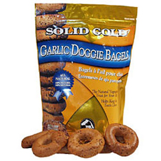 Solid Gold Garlic Bagels