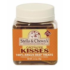 Stella and Chewys Carnivore Kisses Raw Angus Beef Treats