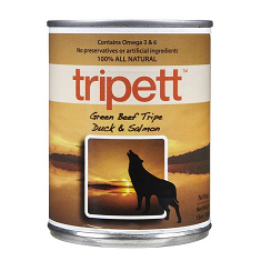 Tripett Green Beef Tripe Duck and Salmon