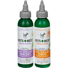 Vets Best Ear Relief Wash and Dry