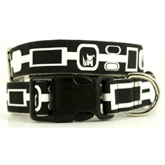 Wagging Green Mod Dog Collars