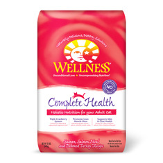 Wellness Cat Complete Health Salmon and Turkey Recipe