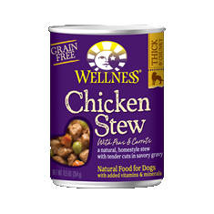 Wellness Chicken Stew with Peas and Carrots 