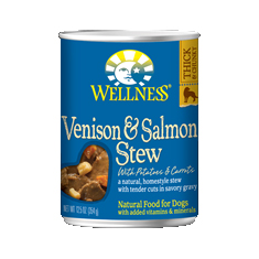 Wellness Venison and Salmon Stew 