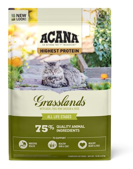 Acana New Formula Grasslands Dry Cat Food