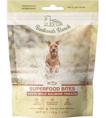 Badlands Ranch Superfood Bites Wild Salmon Treats