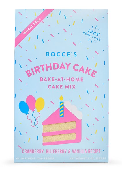 Bocces Bakery Birthday Cake Mix Dog Treats