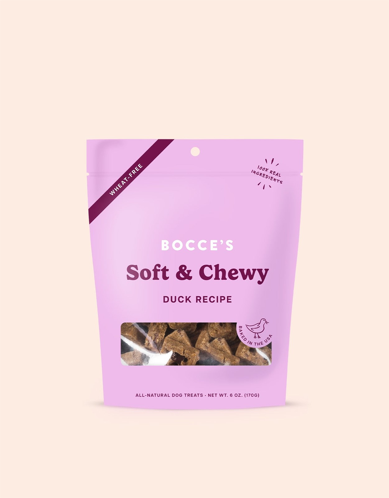 Bocces Bakery Duck Soft Chewy Dog Treats