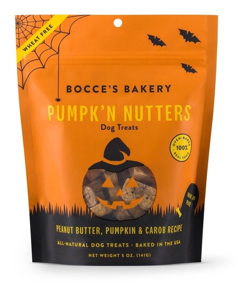 Bocces Bakery Halloween Pumpkn Nutters Dog Treats
