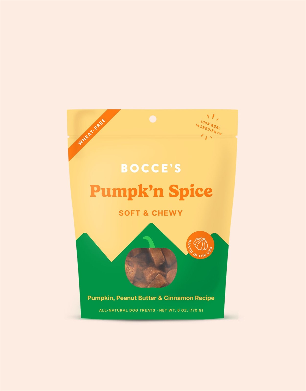 Bocces Bakery Pumpkn Spice Soft Chewy Treats