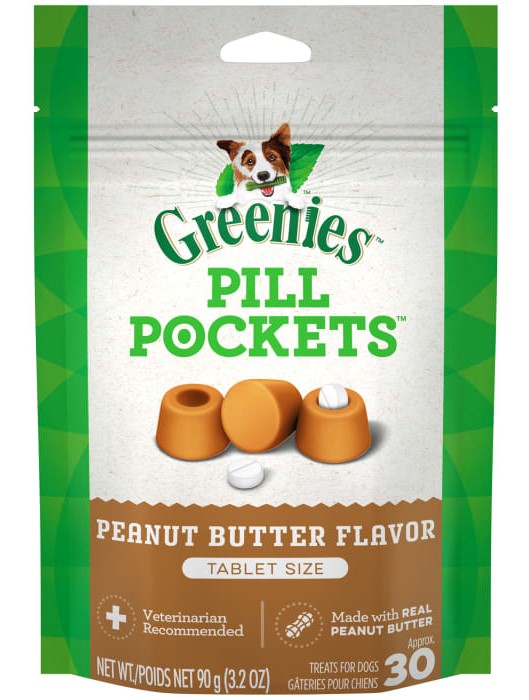 Canine Greenies Pill Pockets Peanut Butter