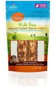 Canine Naturals Hide Free Roll Dog Chew Treat