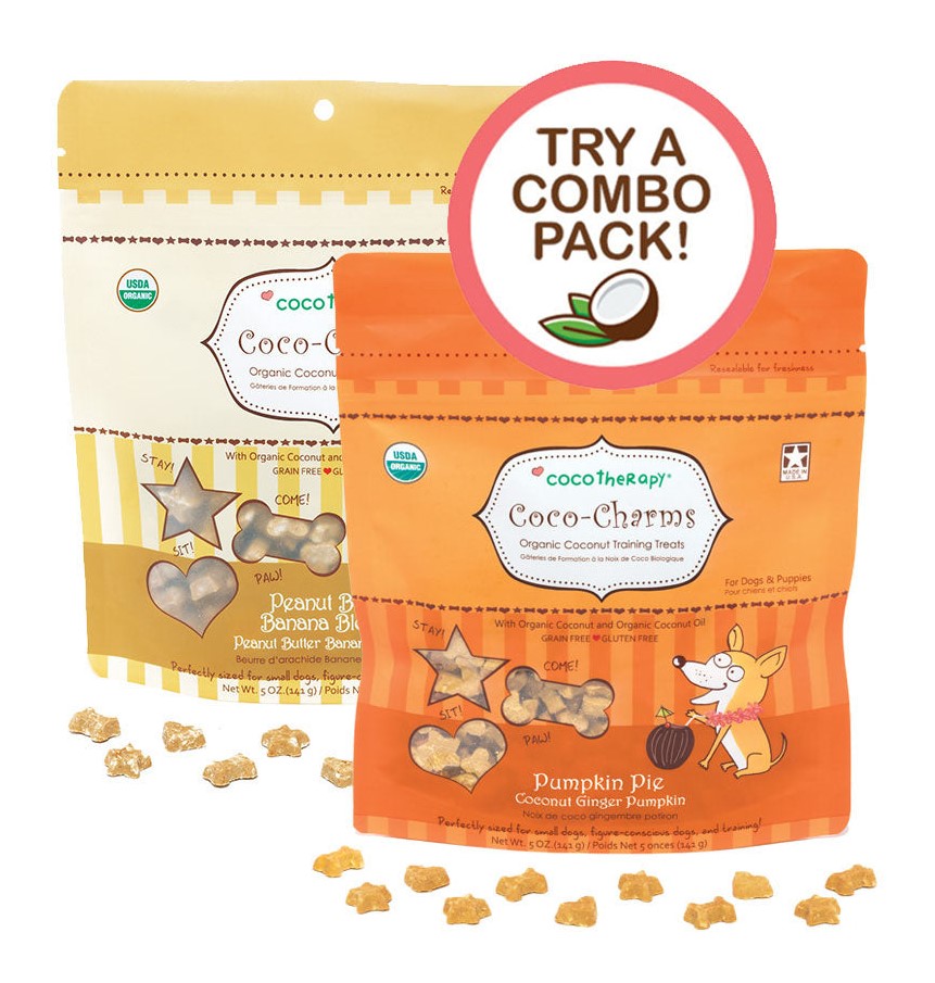 Cocotherapy Coco Charms Training Treats Pumpkin Pie