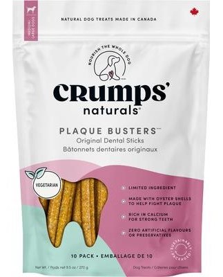 Crumps Dog Treat Plaque Busters with Oyster