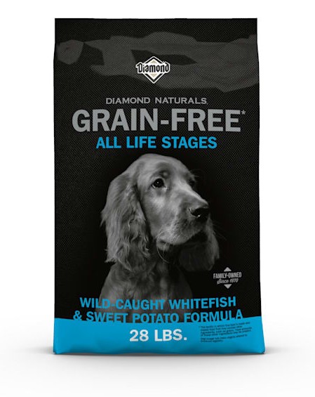Diamond Naturals Grain Free Whitefish and Sweet Potato Dry Dog Food