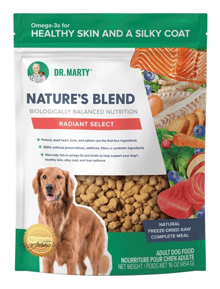 Dr Marty Natures Blend Radiant Select Freeze Dried Raw Dog Food