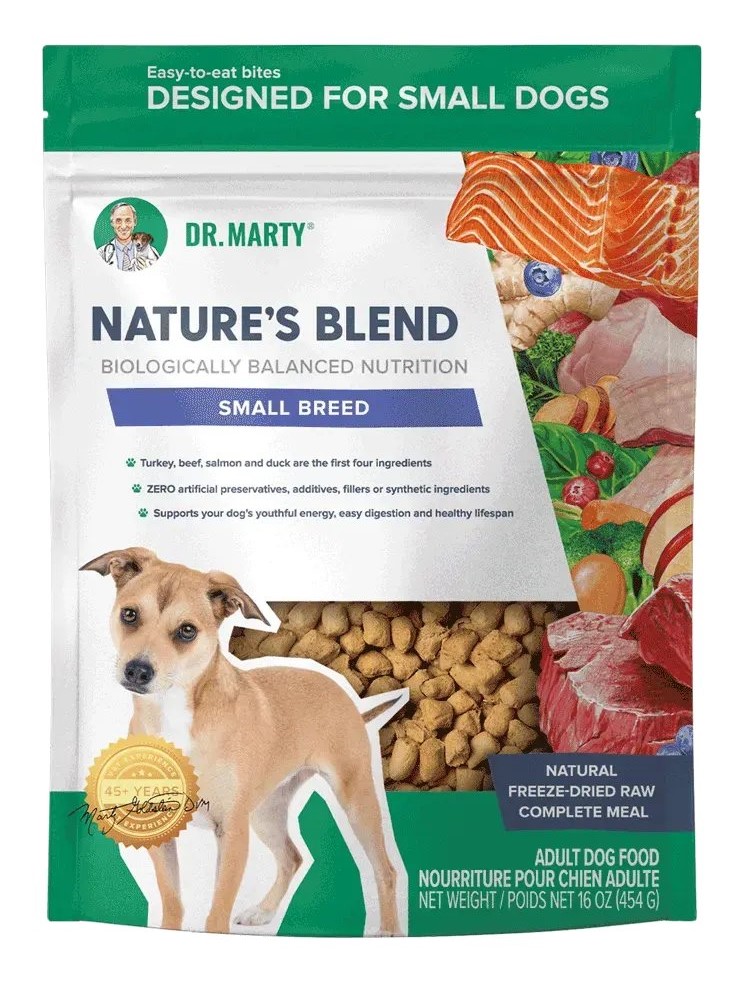 Dr Marty Natures Blend Small Breed Freeze Dried Dog Food