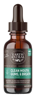 Earth Animal Clean Mouth Gums Breath Organic Herbal Remedy