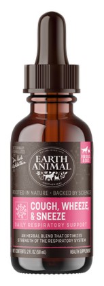 Earth Animal Cough Wheeze Sneeze Organic Herbal Remedy